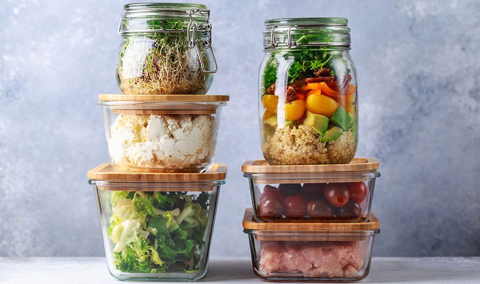 "Recetas veganas para preparar comidas en lotes y ahorrar tiempo"