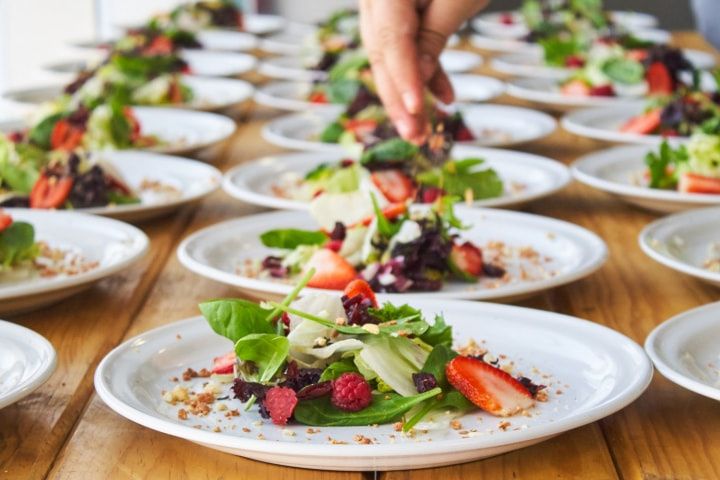 Cómo planificar un buffet vegano para eventos