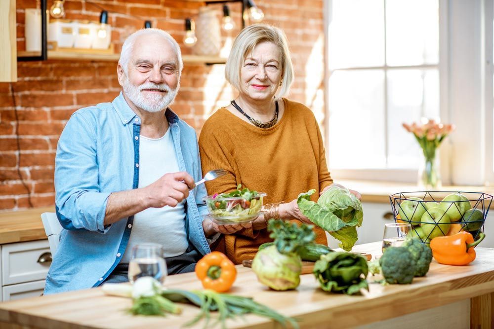 Consejos para una dieta vegana en personas mayores
