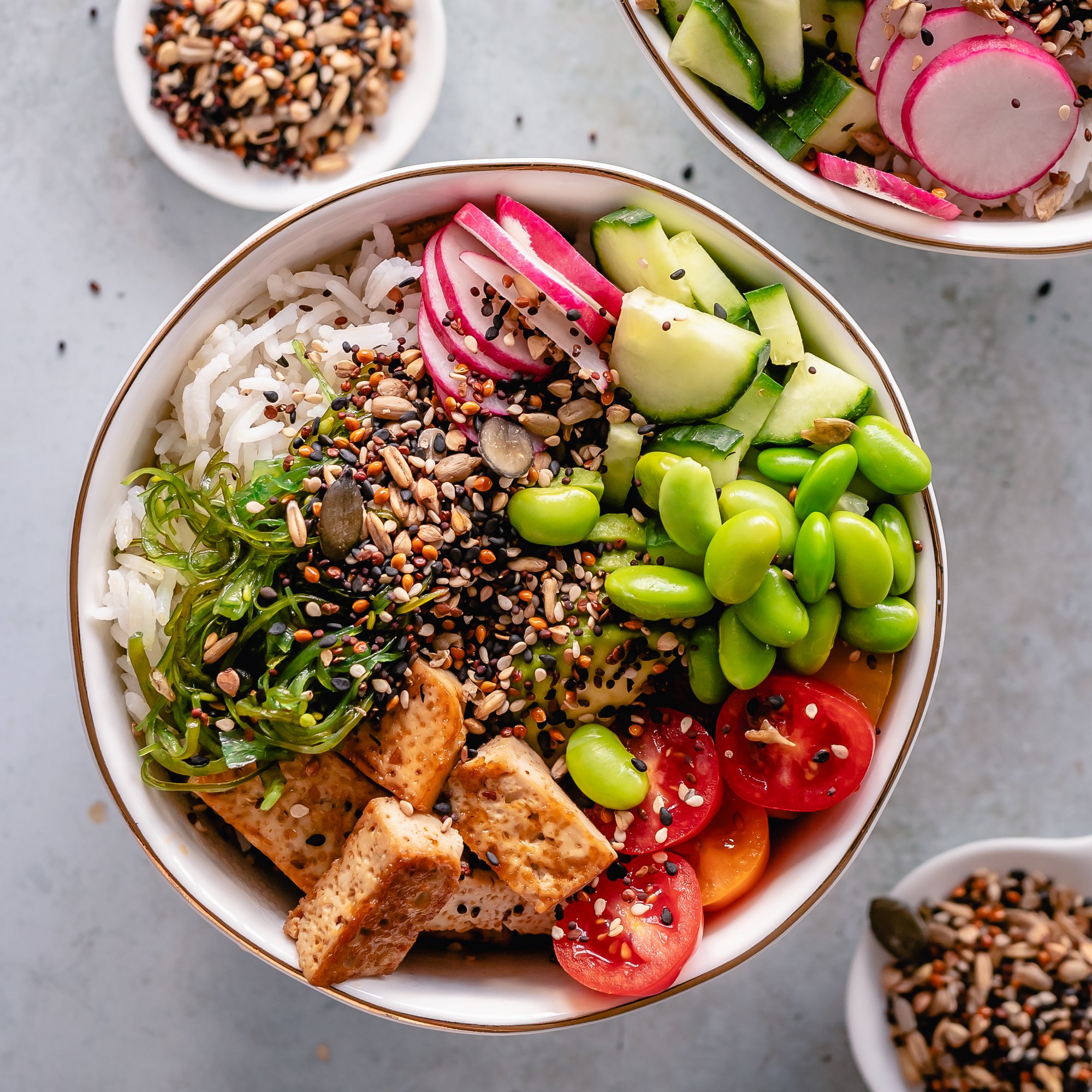 Recetas de bowls veganos llenos de color y sabor